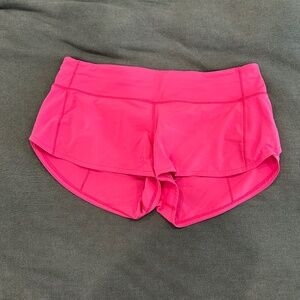 Lululemon Speed Up Shorts.